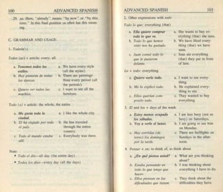 Living language advanced spanish coursebook