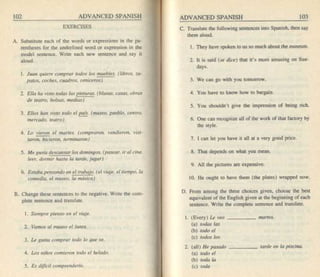 Living language advanced spanish coursebook