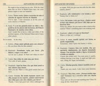 Living language advanced spanish coursebook