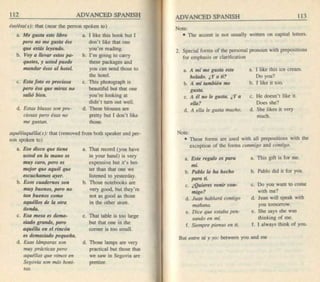 Living language advanced spanish coursebook