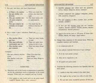 Living language advanced spanish coursebook