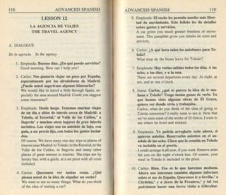 Living language advanced spanish coursebook