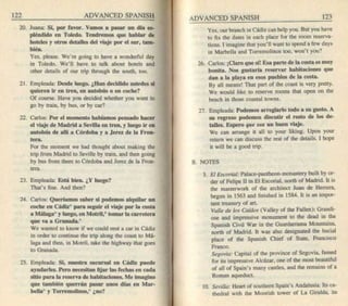 Living language advanced spanish coursebook