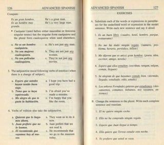 Living language advanced spanish coursebook