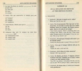 Living language advanced spanish coursebook