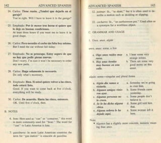 Living language advanced spanish coursebook