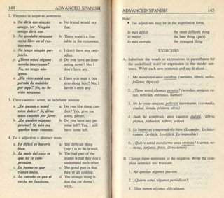 Living language advanced spanish coursebook