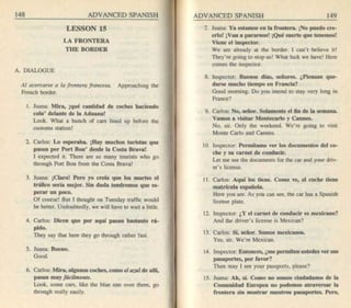 Living language advanced spanish coursebook