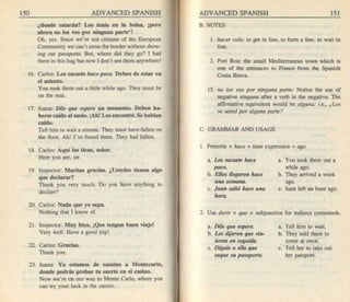 Living language advanced spanish coursebook