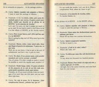 Living language advanced spanish coursebook