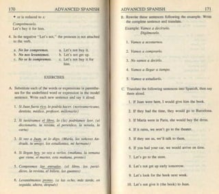 Living language advanced spanish coursebook