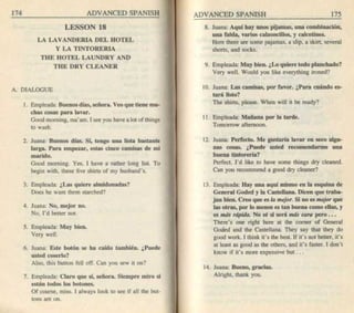 Living language advanced spanish coursebook