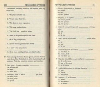 Living language advanced spanish coursebook