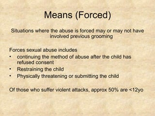 Living life Changing lives: Child Sexual Abuse | PPT