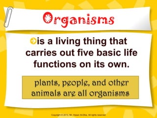 Living & Non-living things