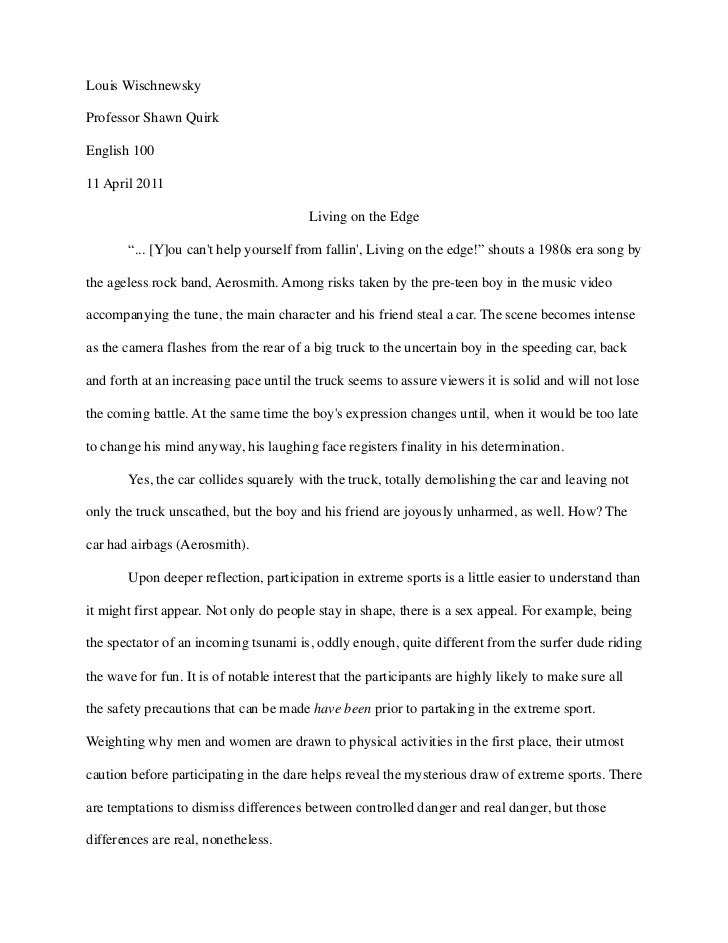 self portrait essay example