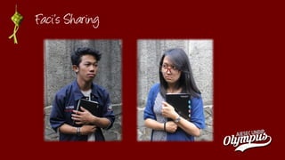 Faci’s Sharing
 