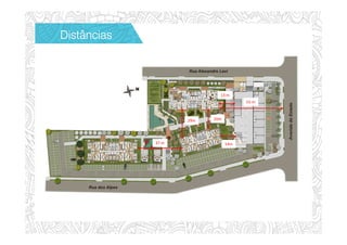 13 m
37 m
29m 20m
14m
55 m
DistânciasDistânciasDistânciasDistâncias
 