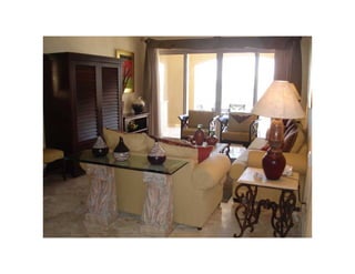 Living room area at Villa La Estancia #1502