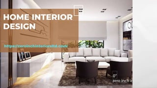 Things to consider before starting a Home Interior Design 