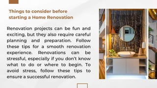 Things to consider before starting a Home Interior Design | PPT | Free ...