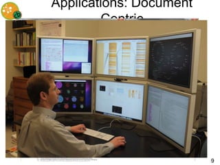 Applications: Document
        Centric




                         9
 