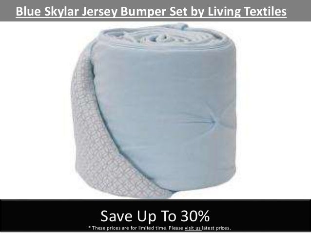 living textiles cot bumper