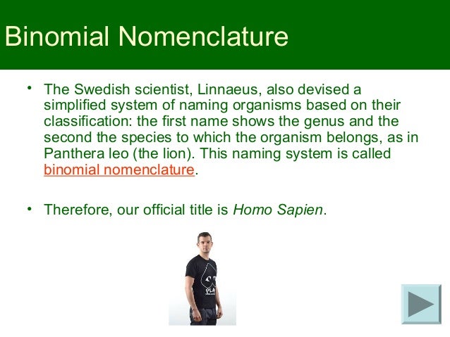 Living things classification