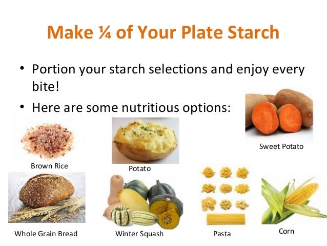 living with diabetes and making healthy food choices ii serving size of potato