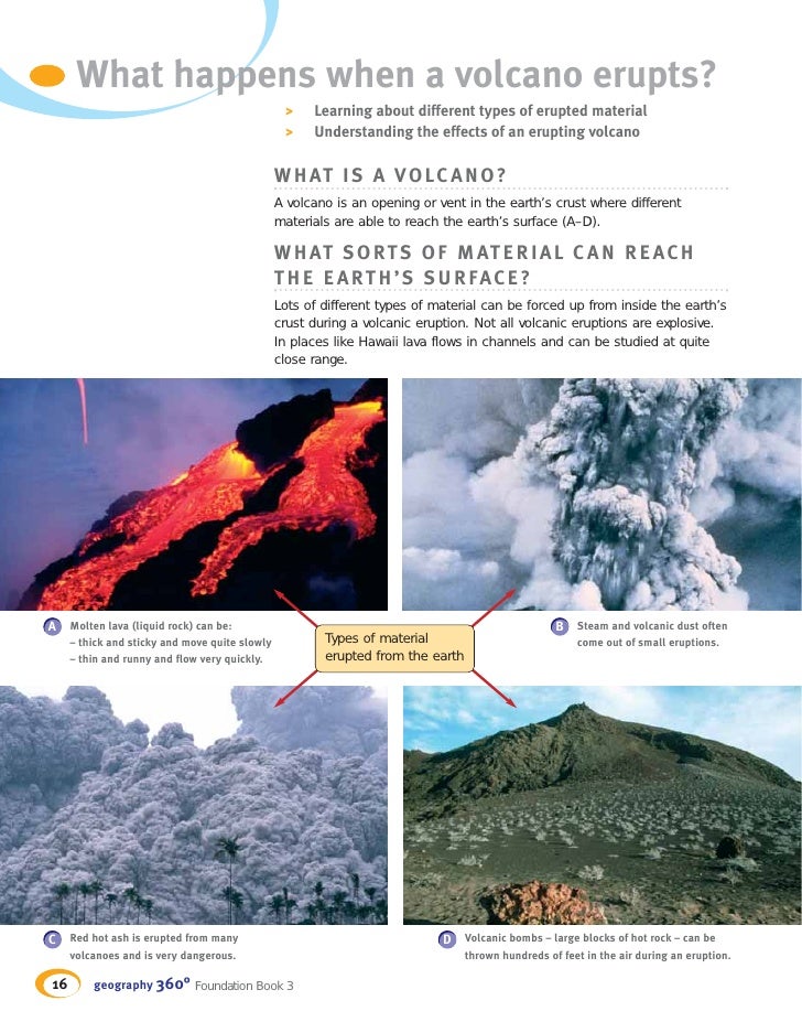 homework help volcanoes