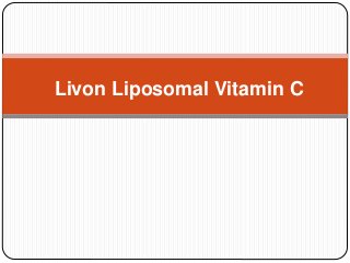 Livon Liposomal Vitamin C
 