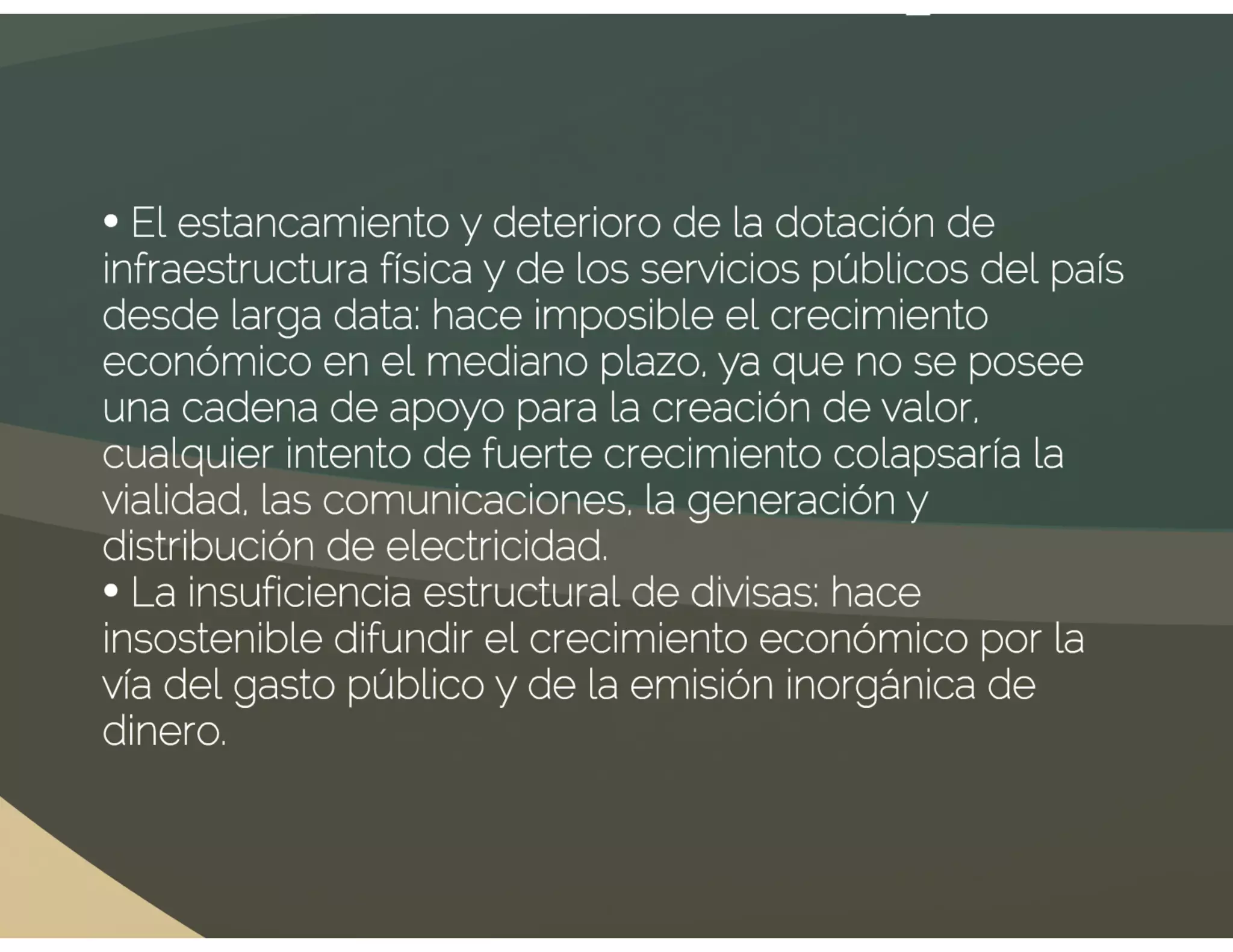 Perspectivas Económicas de Venezuela 2015 (Presentación)