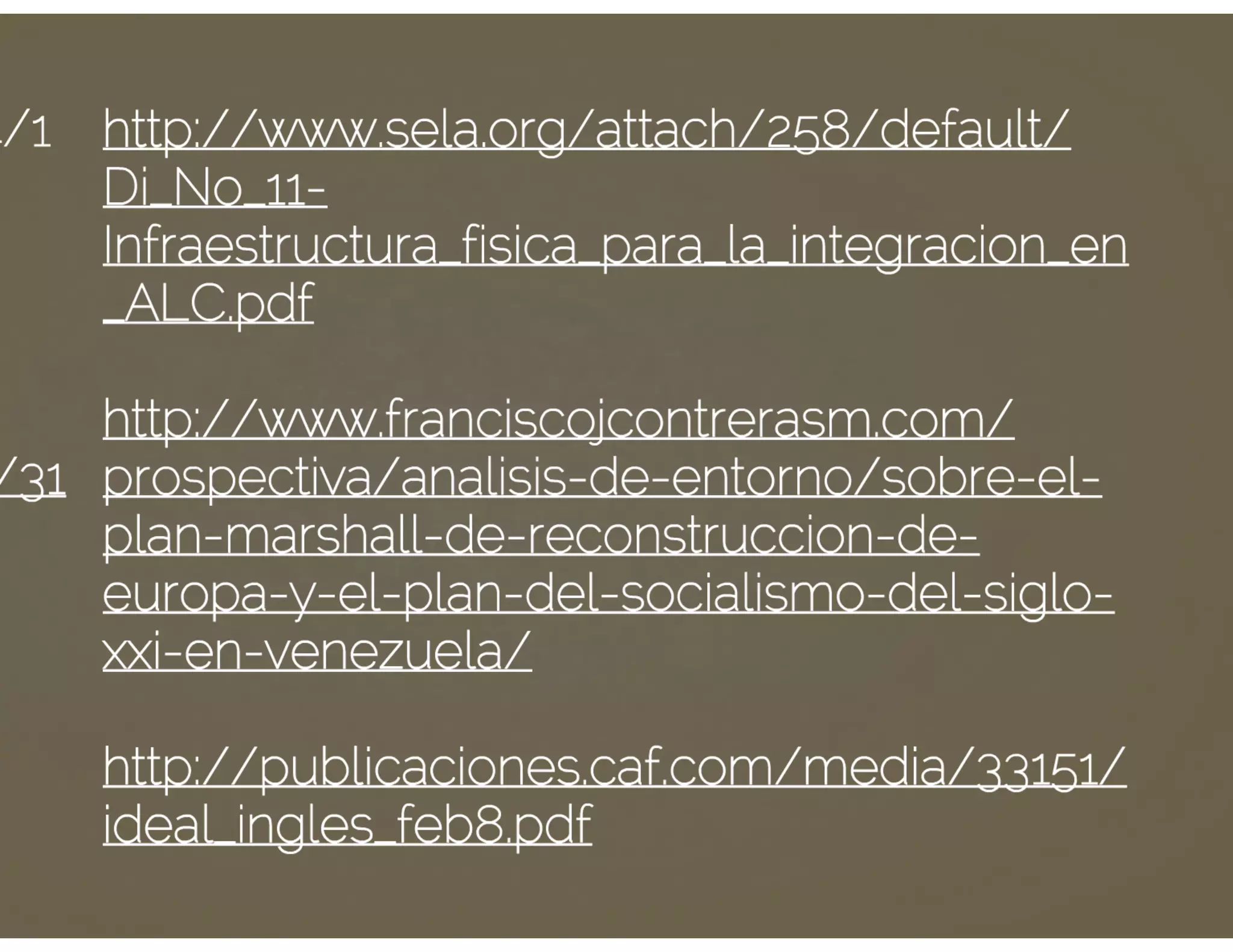Perspectivas Económicas de Venezuela 2015 (Presentación)