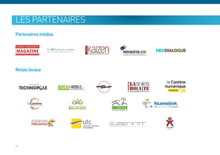 les partenaires
Partenaires médias




Relais locaux




49
 