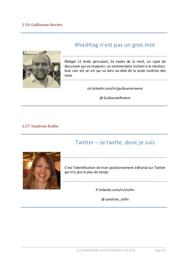 Rencontres sur le net temoignages