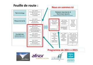 Feuille de route :      Nous en sommes ici




                     Programme de 2011 à 2015


     Livre Blanc
 