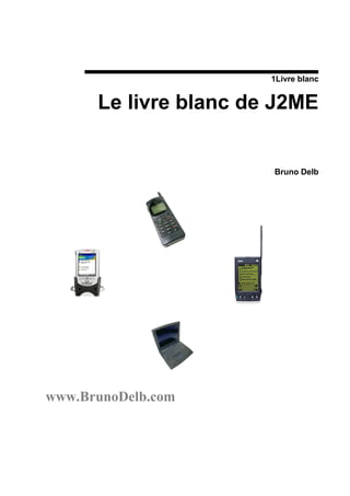 1Livre blanc


      Le livre blanc de J2ME


                       Bruno Delb




www.BrunoDelb.com
 