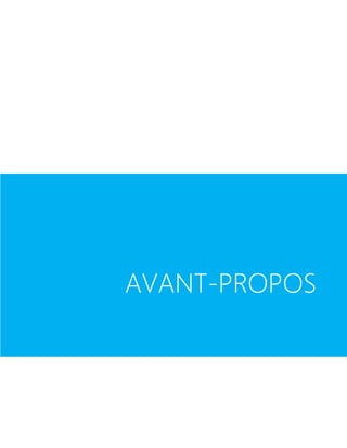 Livre blanc sur l’entreprise 2.0- Acte 1
© Conseils Atelya – Tous droits réservés, 20114
AVANT- PROPOS
AVANT-PROPOS
 