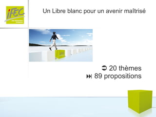 Un Libre blanc pour un avenir maîtrisé    20 thèmes   89 propositions 