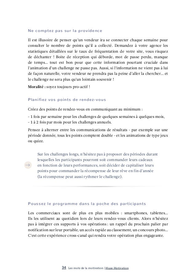 Livre Blanc De La Motivation Commerciale Livre Blanc De La Motivation Commerciale