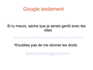 Google local business

Vous avez une société, c'est tout bête, il faut que
vous disiez à Google où vous habitez et il
affiche une map avec votre localisation lorsque
quelqu'un tape une requête. Ex: avocat.
Oui vous êtes géolocalisé par votre adresse ip

 