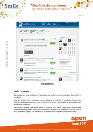 Livre blanc Smile - Le meilleur des CMS open source | PDF