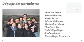 L’équipe des journalistes
                                              Partage, Emotion, Expérience, Crédibilité, Amour, Sentiment,
                                              Engagement, Abandon, Emergence, Foi, Méﬁance, Compromis,
                                              Possibilités, Assurance, Itimité, Rencontre, Sensitif, Espérance,
                                              Certitude, Connaissance, Partage, Aveugle, Contact, Relation,
                                              Créativité, Réciprocité, Avenir, Donner, Respect, Empathie,
                                              Amitié, Conﬁdence, Risque, Amour, Conﬁer, Harmonie, Vérité,
                                              Certitude, Bien, Débat, Sûreté, Interpersonnelle, Honnêteté,
                                              Tranquilité, Délégation, Garantir, Inﬂuence, Désir, Fiabilité,
                                              Relation, Trahison, Fraternité, Respect, Croyance, Relation,
                                              Réciproque, Sécurité, Fiabilité, Sérénité, Flexibilité, Franchise,
                                              Amour, Prêt, Intimité, Partage, Conviction, Assurance, Bien,
                                              Acquise, Convaincre, Compromis, Lieu, Habilité, Coopération,
                                              Débat, Ouverture, Transparence, Secret, Family, Faith, Dog,
                                              Rely-on, Expérience, Alliance, Donner, Sens, Communication,
                                              Contact, Sécurité, Sincérité, Vérité, Naïveté, Sérénité, Amitié,
                                              Relation, Secret, Risque, Engagement, Conﬁance, Sentiment,
                                              Aveugle, Crédit, Echange, Sens, Honnêteté, Avenir, Espérance,
                                              Courage, Doute, Langage, Partage, Foi, Possibilités, Méﬁance,



                             Aurelien Amaz
                                              Fierté, Créativité, Echcange, Franchise, Prêt, Secret, Besoin,
                                              Crédit, Croyance, Envie, Lieu, Ouverture, Certitude, Garantie,
                                              Connaissance, Harmonie, Conﬁdence, Fidélité, Parole, Respect,
                                              Rencontre, Abandon, Contact, Fraternité, Réciprocité, Echange.




                             Jérôme Hoarau
                             Marie Barre
                             Adrien Malvoisin
                             Alexandre Lefevre
                             Charlotte Brut
                             Zoé Colley-Meyer
                             Jordane Mahé
                             Pierre-Hugo Barbançon
172                                                                                                            173
 