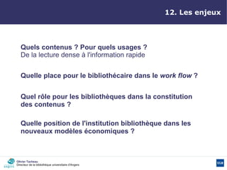 Les livrels à la BU d'Angers