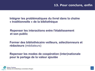 Les livrels à la BU d'Angers