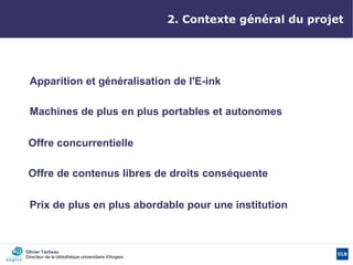 Les livrels à la BU d'Angers