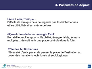 Les livrels à la BU d'Angers