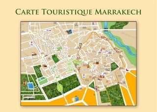Carte Touristique Marrakech
 
