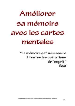 Tous les articles de ce livre sont propriétés de leurs auteurs respectifs
44
 