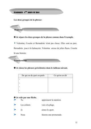 Livre Parascolaire Francais 4 Eme Annee Primaire